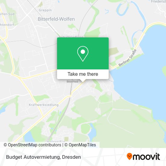Карта Budget Autovermietung