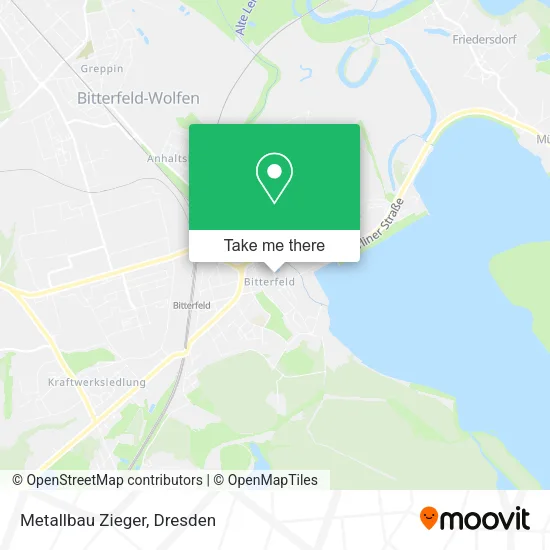 Карта Metallbau Zieger