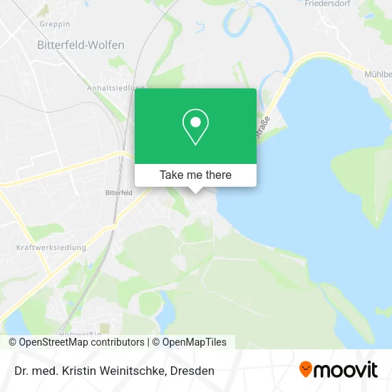 Карта Dr. med. Kristin Weinitschke