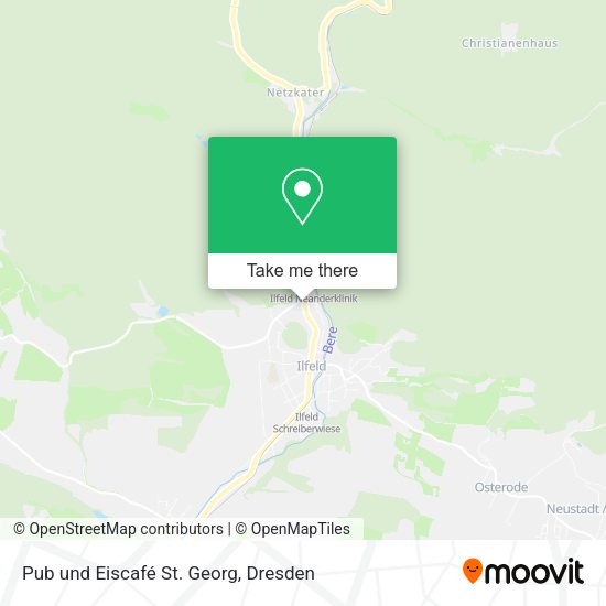 Карта Pub und Eiscafé St. Georg