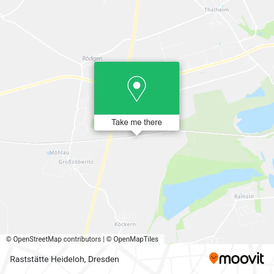 Карта Raststätte Heideloh