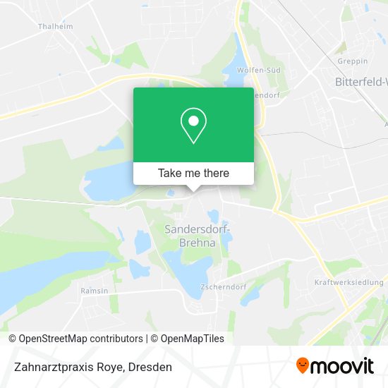 Карта Zahnarztpraxis Roye