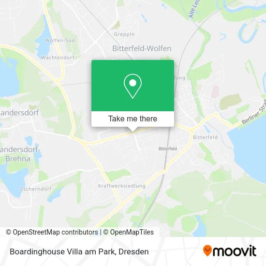 Карта Boardinghouse Villa am Park