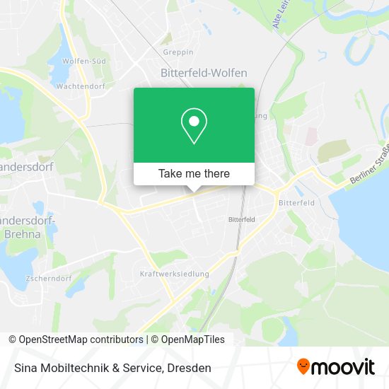 Карта Sina Mobiltechnik & Service
