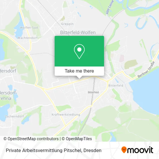 Карта Private Arbeitsvermittlung Pitschel