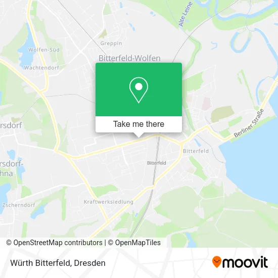 Карта Würth Bitterfeld