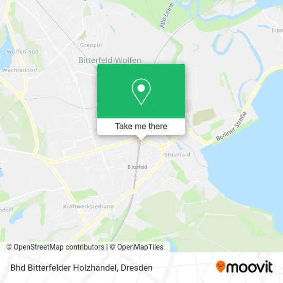 Карта Bhd Bitterfelder Holzhandel