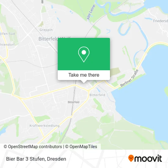 Карта Bier Bar 3 Stufen