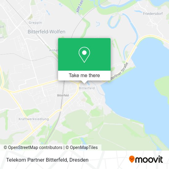 Карта Telekom Partner Bitterfeld