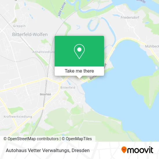 Карта Autohaus Vetter Verwaltungs