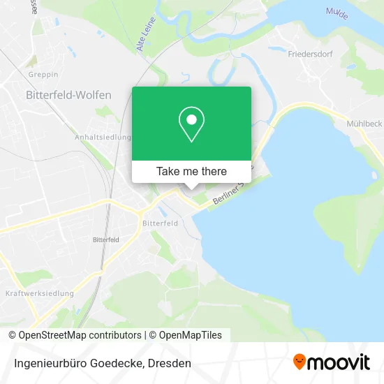 Карта Ingenieurbüro Goedecke