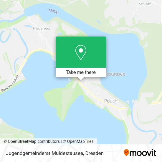 Карта Jugendgemeinderat Muldestausee