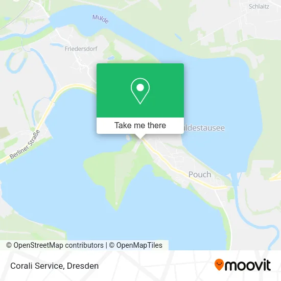 Карта Corali Service