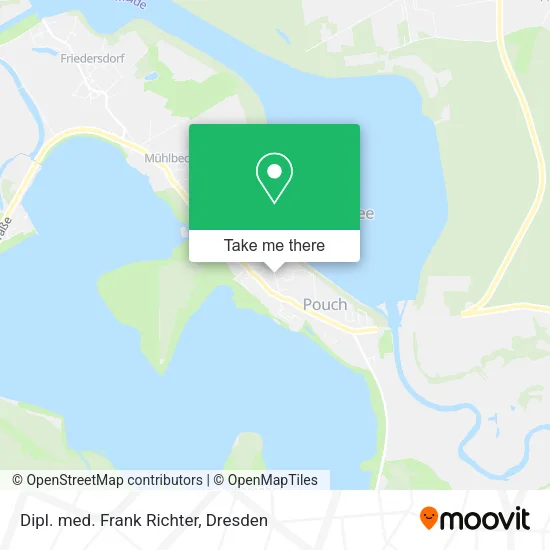 Карта Dipl. med. Frank Richter