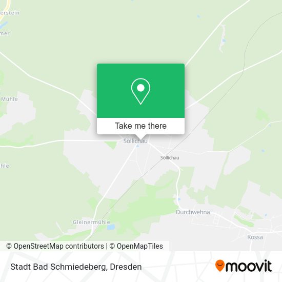 Карта Stadt Bad Schmiedeberg