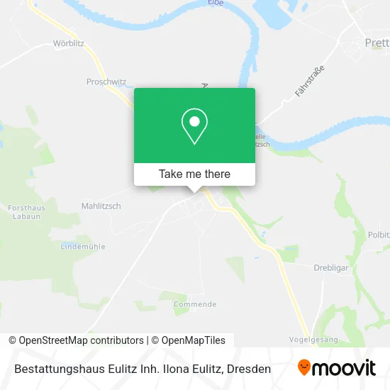 Карта Bestattungshaus Eulitz Inh. Ilona Eulitz