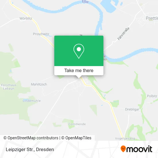 Карта Leipziger Str.