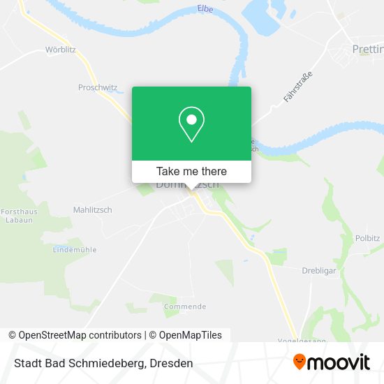 Карта Stadt Bad Schmiedeberg