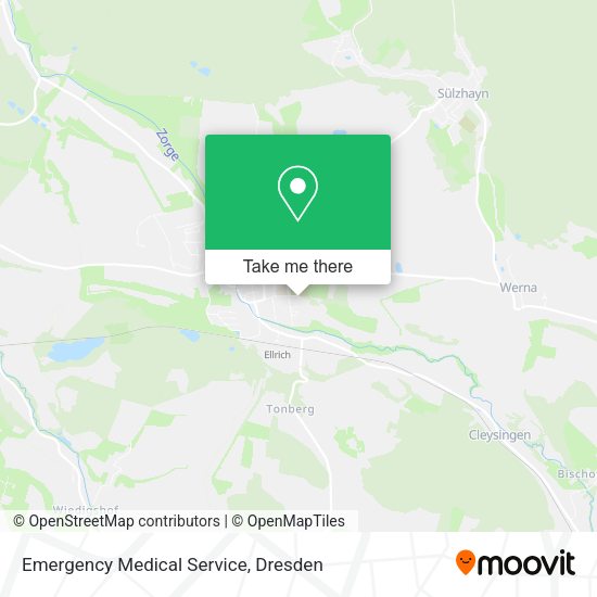 Карта Emergency Medical Service