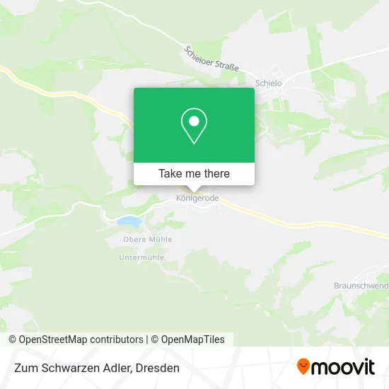 Карта Zum Schwarzen Adler