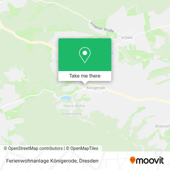 Карта Ferienwohnanlage Königerode