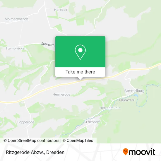 Ritzgerode Abzw. map