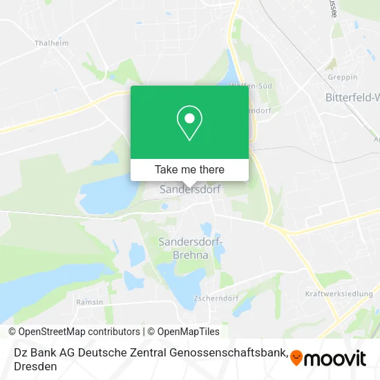 Карта Dz Bank AG Deutsche Zentral Genossenschaftsbank