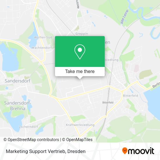 Карта Marketing Support Vertrieb