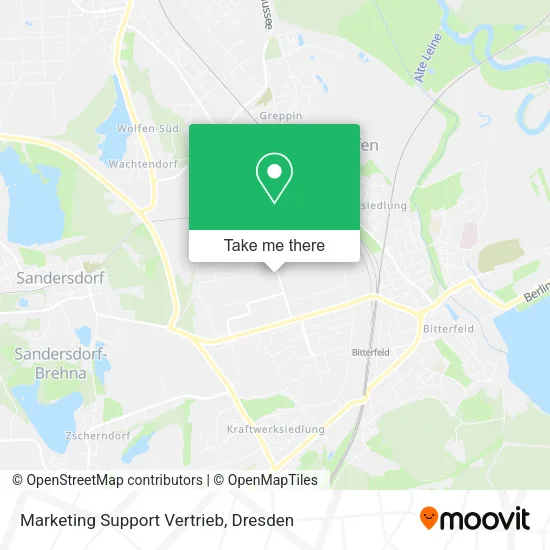 Карта Marketing Support Vertrieb
