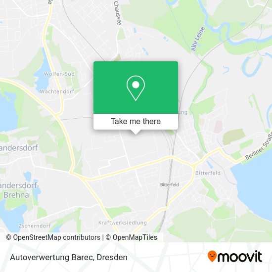 Карта Autoverwertung Barec