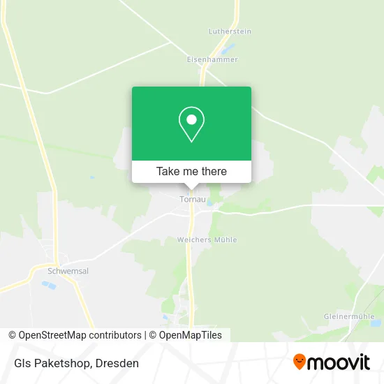 Карта Gls Paketshop