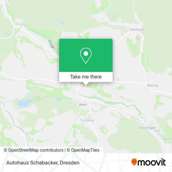 Карта Autohaus Schabacker