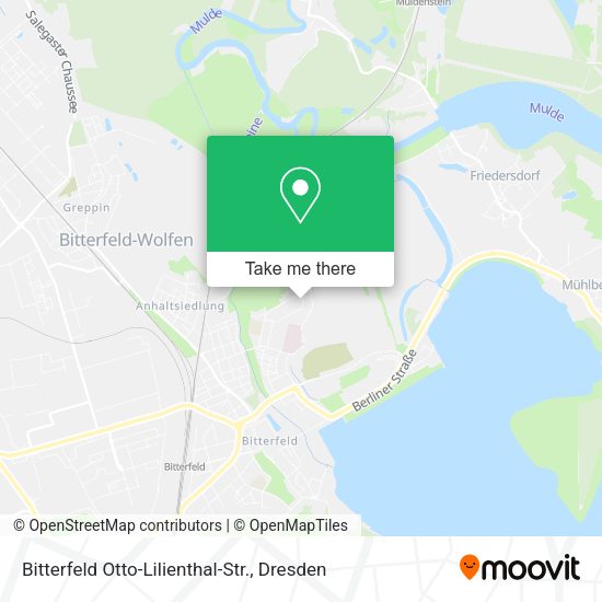 Карта Bitterfeld Otto-Lilienthal-Str.