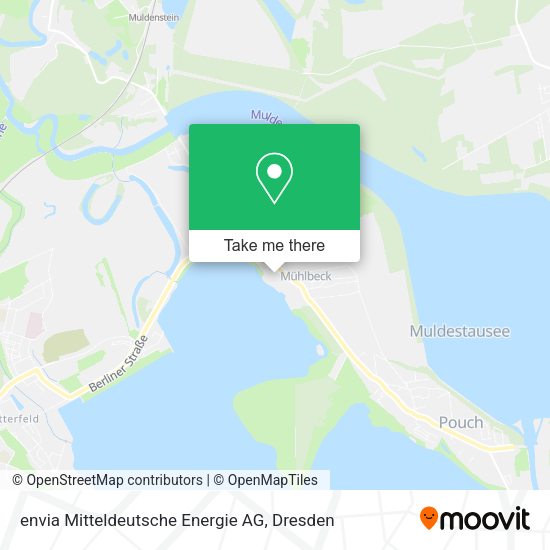 Карта envia Mitteldeutsche Energie AG