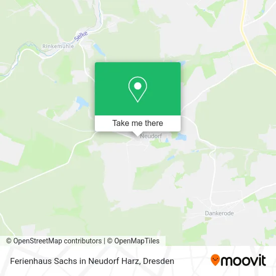Карта Ferienhaus Sachs in Neudorf Harz
