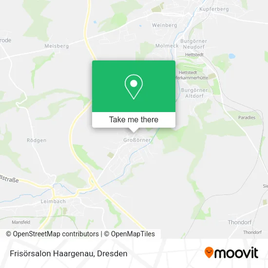Карта Frisörsalon Haargenau