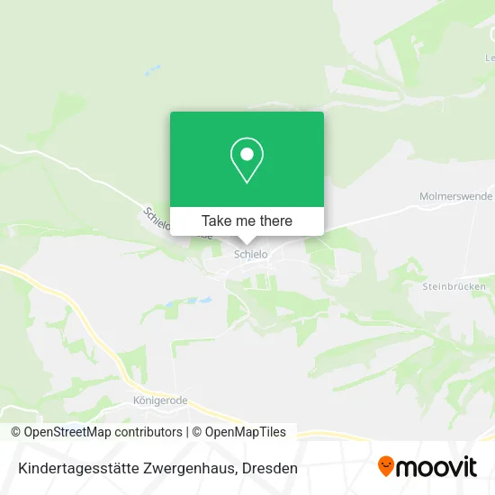 Карта Kindertagesstätte Zwergenhaus