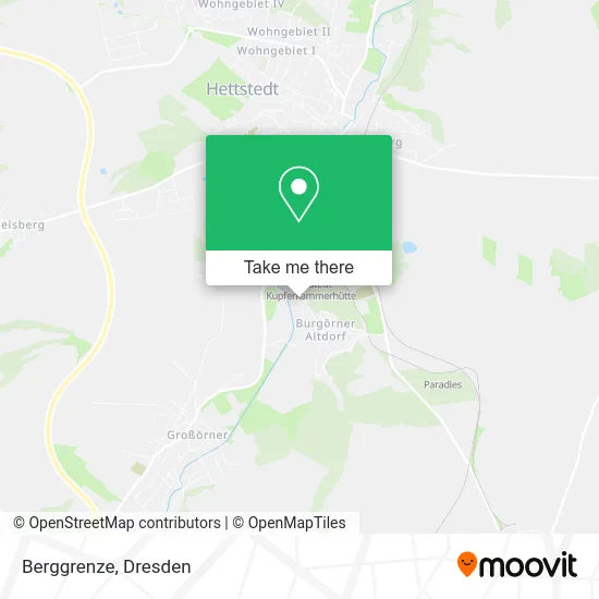 Карта Berggrenze