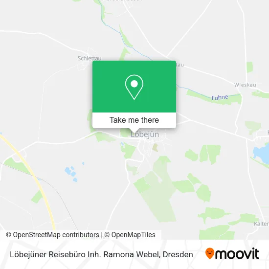 Löbejüner Reisebüro Inh. Ramona Webel map