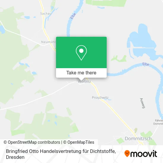 Карта Bringfried Otto Handelsvertretung für Dichtstoffe