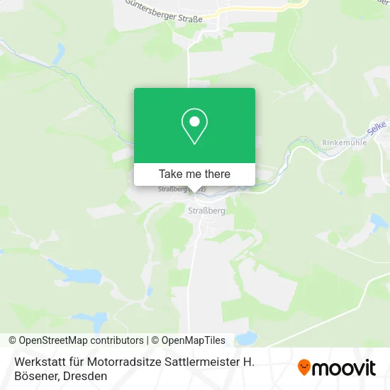 Карта Werkstatt für Motorradsitze Sattlermeister H. Bösener