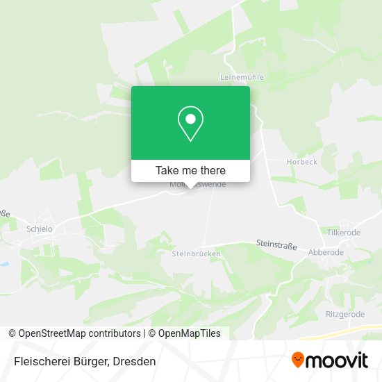 Карта Fleischerei Bürger