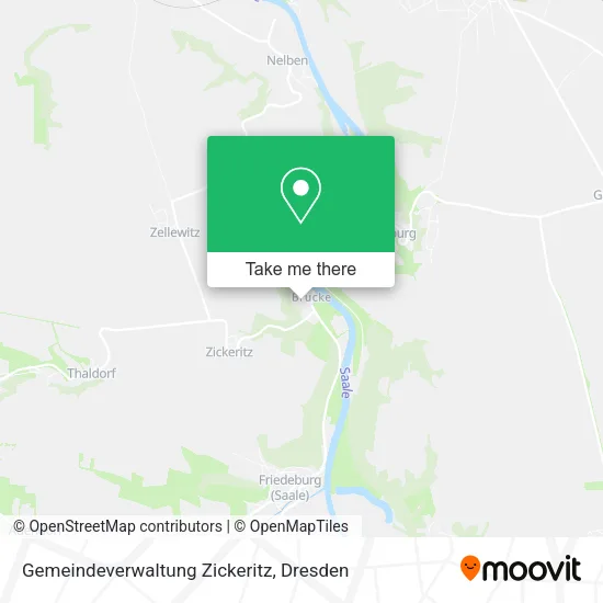 Карта Gemeindeverwaltung Zickeritz