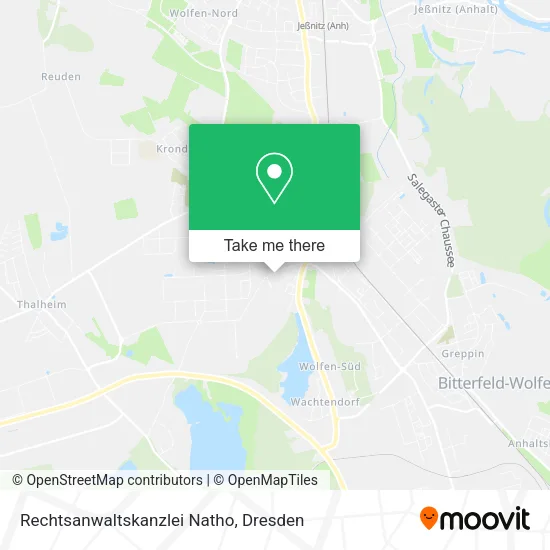 Карта Rechtsanwaltskanzlei Natho