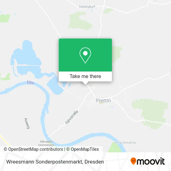 Карта Wreesmann Sonderpostenmarkt