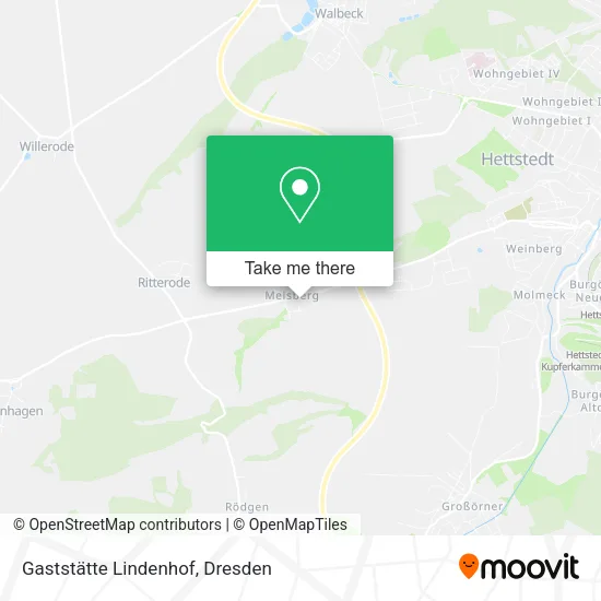 Карта Gaststätte Lindenhof
