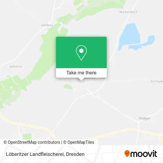 Карта Löberitzer Landfleischerei