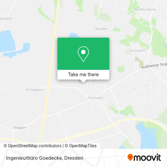 Карта Ingenieurbüro Goedecke