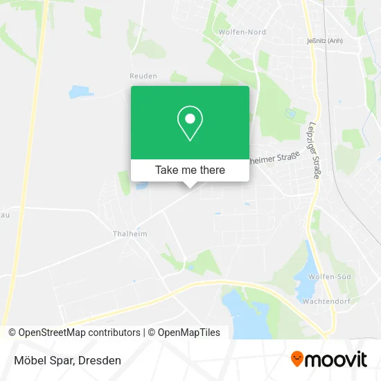 Карта Möbel Spar