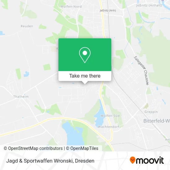 Карта Jagd & Sportwaffen Wronski
